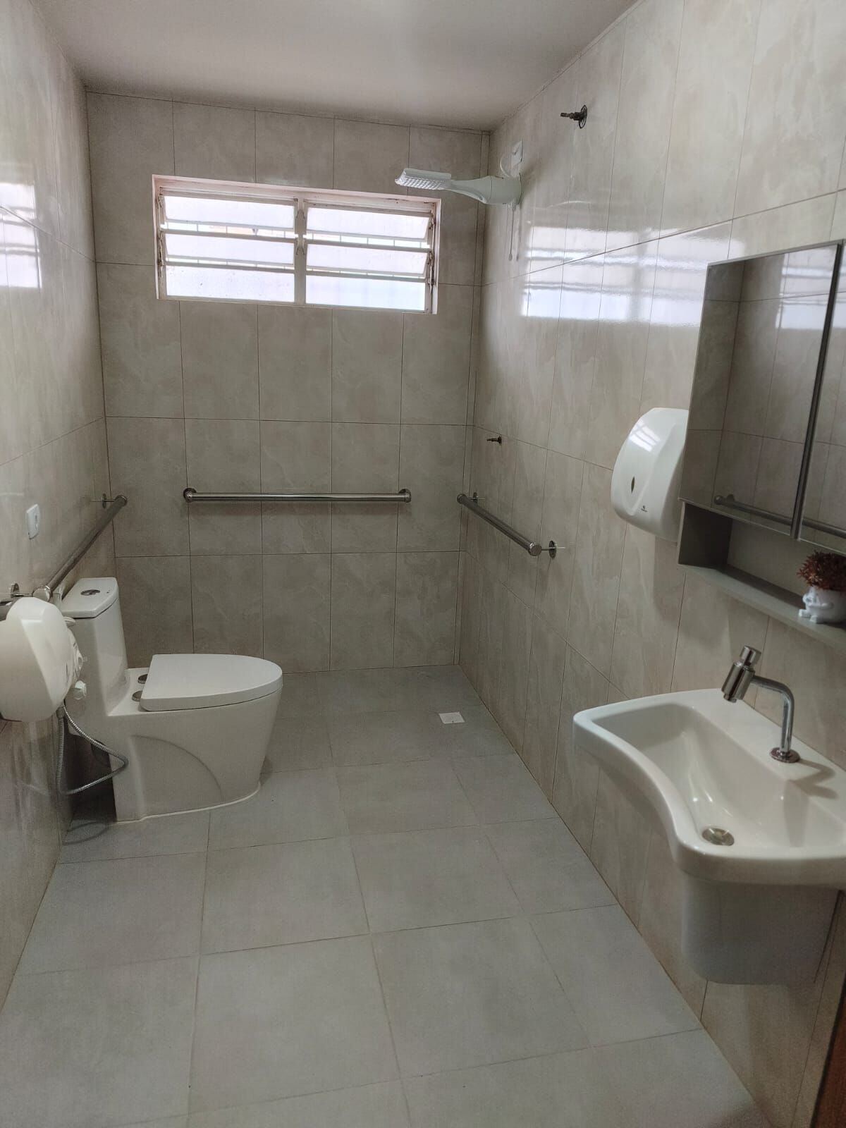 Banheiro adaptado